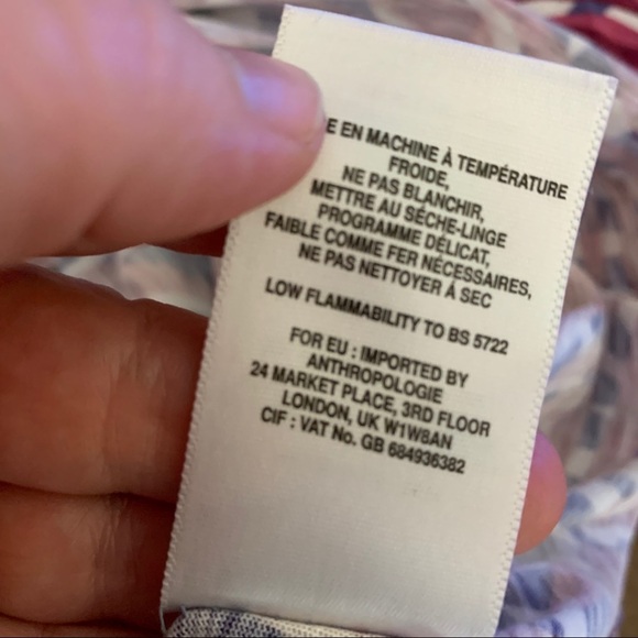 Anthropologie T. La Flutter Sleeve Zebra Tee - Picture 6 of 6